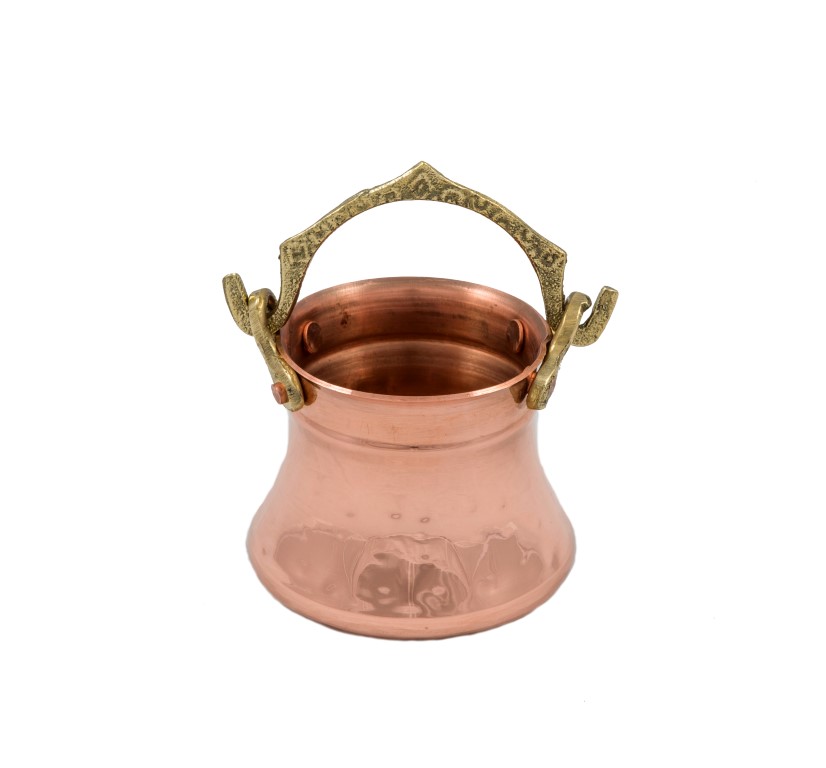 Copper Items - Copper Mini Traditional Bucket