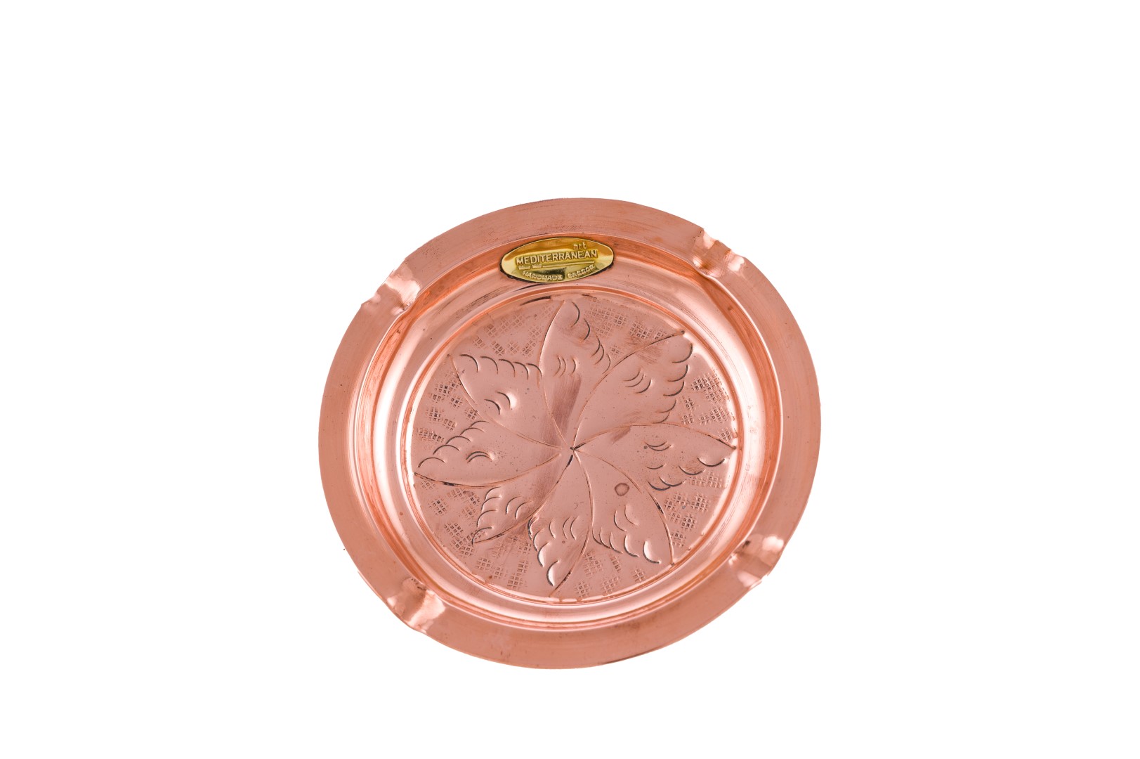 Copper Items - Copper Ashtray Engraved