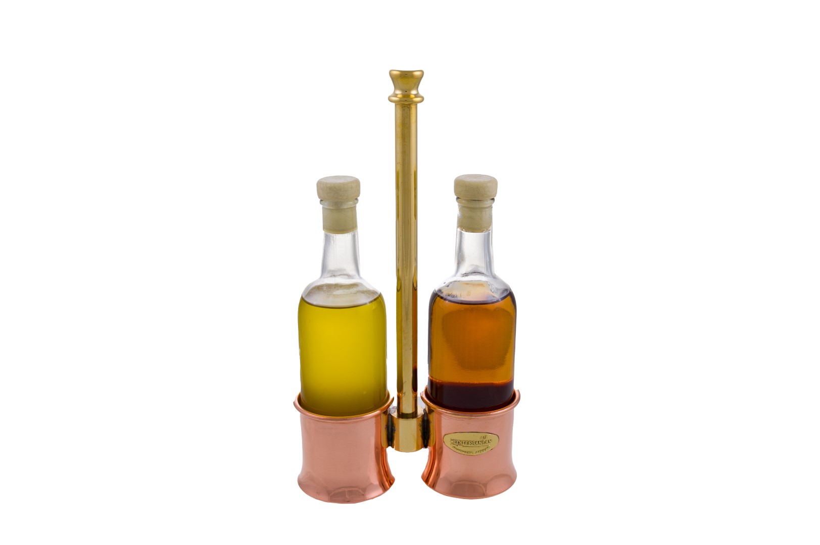 Copper Oil & Vinegar Set